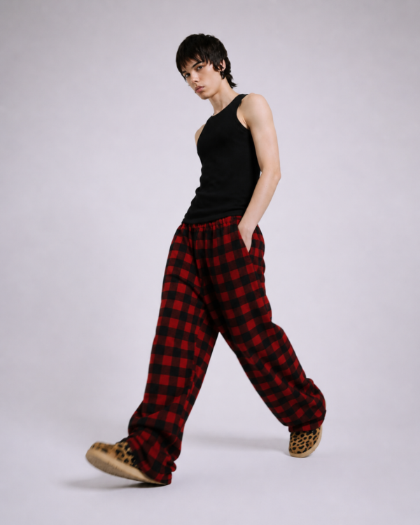 Legdays Comfy Wide-Legs Red/Black UNISEX