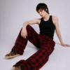 Legdays Comfy Wide-Legs Red/Black UNISEX