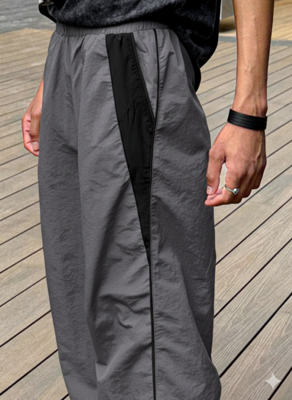 Parachute pants grey