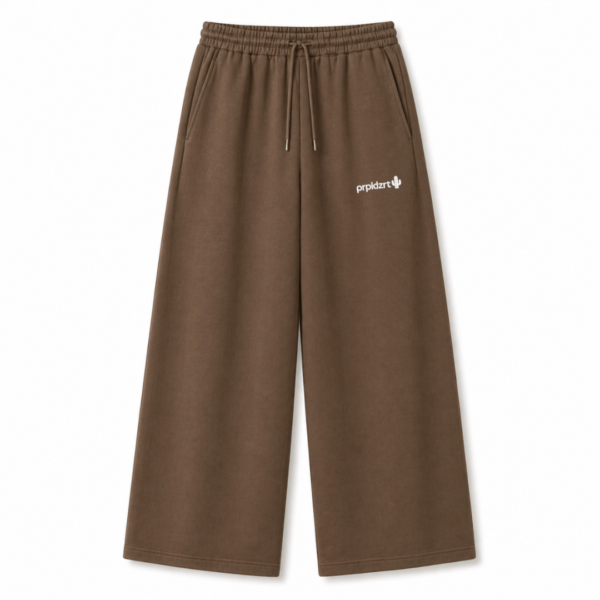 Coffee Classic Unisex Baggy Cotton Terry Lower