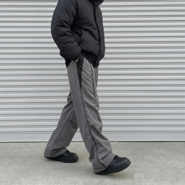 Parachute pants grey