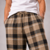 Leg Days Cozy Wide-Legs – Brown Check